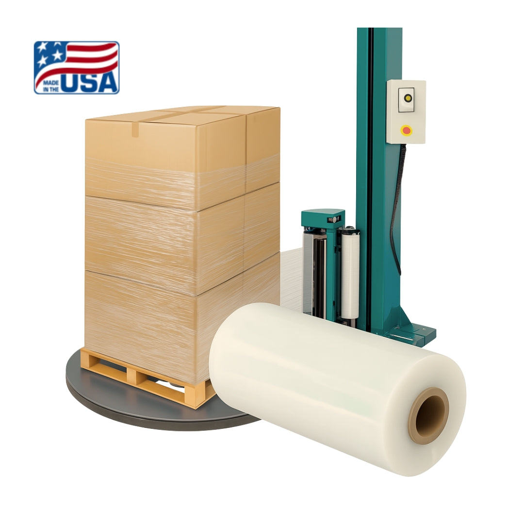 Bio-Based Machine Stretch Film – 20" x 5,000 ft